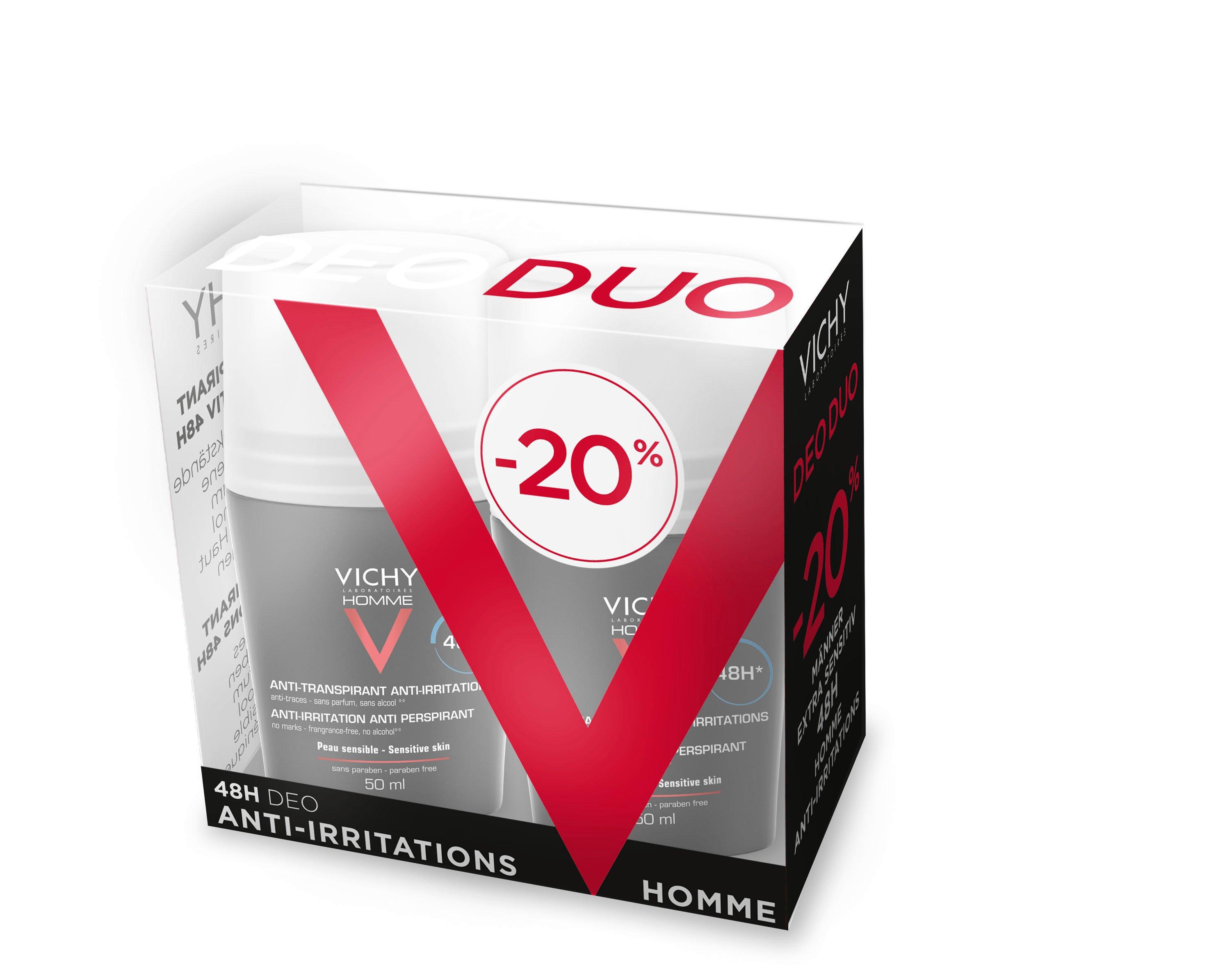 VICHY  Homme Deodorant Roll-On Anti-Transpirant 